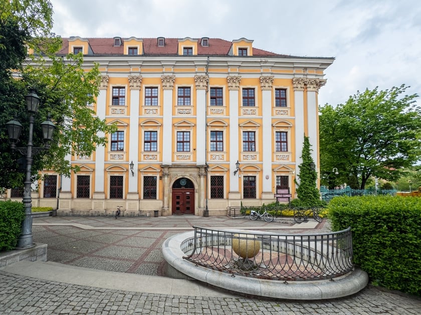 Budynek Wydziału Filologii przy placu Nankiera 15&nbsp;